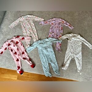Bundle of Carter’s 9 Month Sleepers